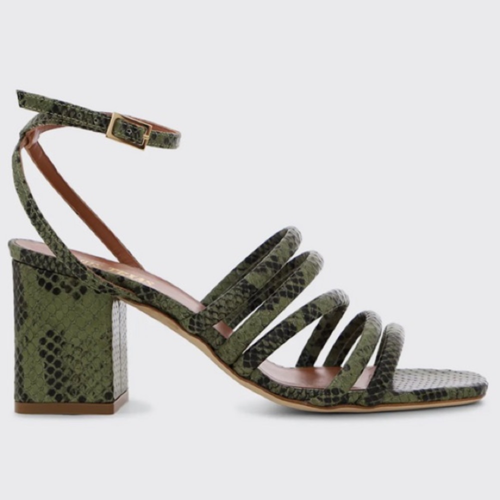 Paris Texas Carla Sandal - Cactus heel sandals
